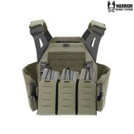 Laser Cut LPC V1 detachable triple bungee 5.56 RANGER GREEN Warrior Assault Systems (w-lc-lpc-v1-dfp-tb-556-rg)