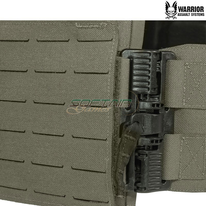 Laser Cut LPC V2 detachable triple bungee 5.56 RANGER GREEN Warrior Assault Systems (w-lc-lpc-v2-dfp-tb-556-rg)