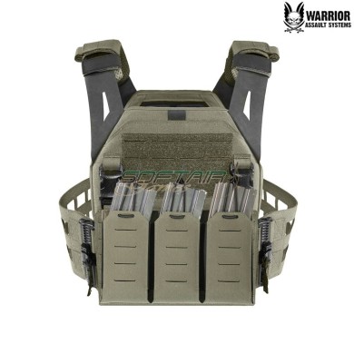 Laser Cut LPC V2 detachable triple bungee 5.56 RANGER GREEN Warrior Assault Systems (w-lc-lpc-v2-dfp-tb-556-rg)