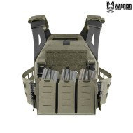 Laser Cut LPC V2 detachable triple bungee 5.56 RANGER GREEN Warrior Assault Systems (w-lc-lpc-v2-dfp-tb-556-rg)