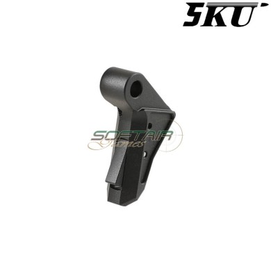 Grilletto Cnc Type 488 Tactical BLACK per Glock Marui / WE 5KU (5ku-gb-488-bk)