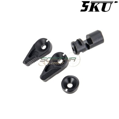 Selettore Flip Switch BLACK per MWS M4 GBB 5KU (5ku-mws-19-bk)