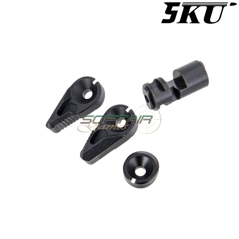 Selettore Flip Switch BLACK per MWS M4 GBB 5KU (5ku-mws-19-bk)