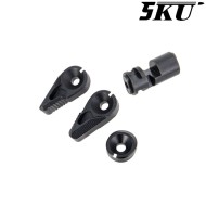 Flip Switch Selector BLACK for MWS M4 GBB 5KU (5ku-mws-19-bk)
