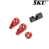 Selettore Flip Switch RED per MWS M4 GBB 5KU (5ku-mws-19-r)