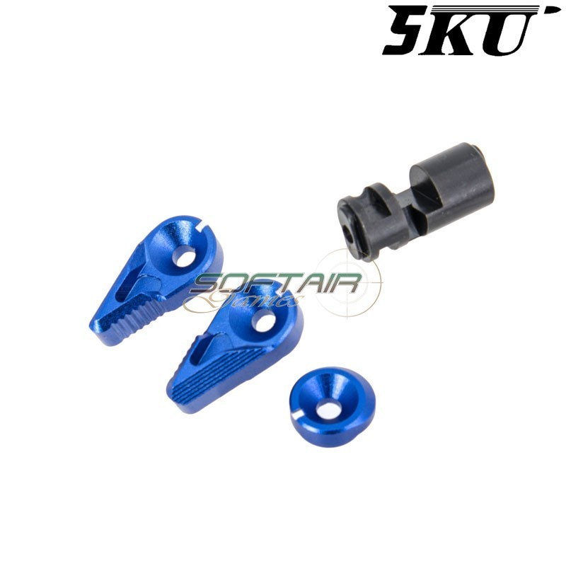 Selettore Flip Switch BLU per MWS M4 GBB 5KU (5ku-mws-19-bu)