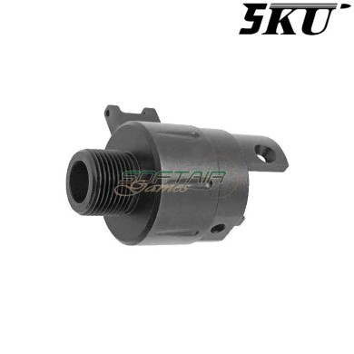 Kit adattatore silenziatore BLACK per pistola AAP-01 5KU (5ku-abaap-006-bk)