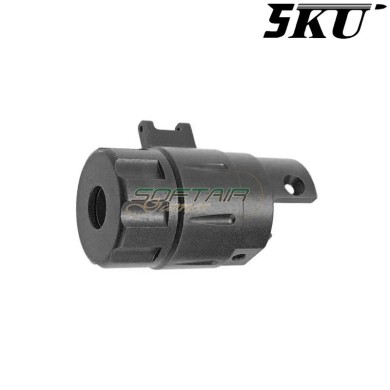 Kit adattatore silenziatore BLACK per pistola AAP-01 5KU (5ku-abaap-006-bk)