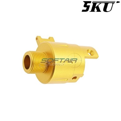 Kit adattatore silenziatore GOLD per pistola AAP-01 5KU (5ku-abaap-006-gd)