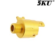 Kit adattatore silenziatore GOLD per pistola AAP-01 5KU (5ku-abaap-006-gd)