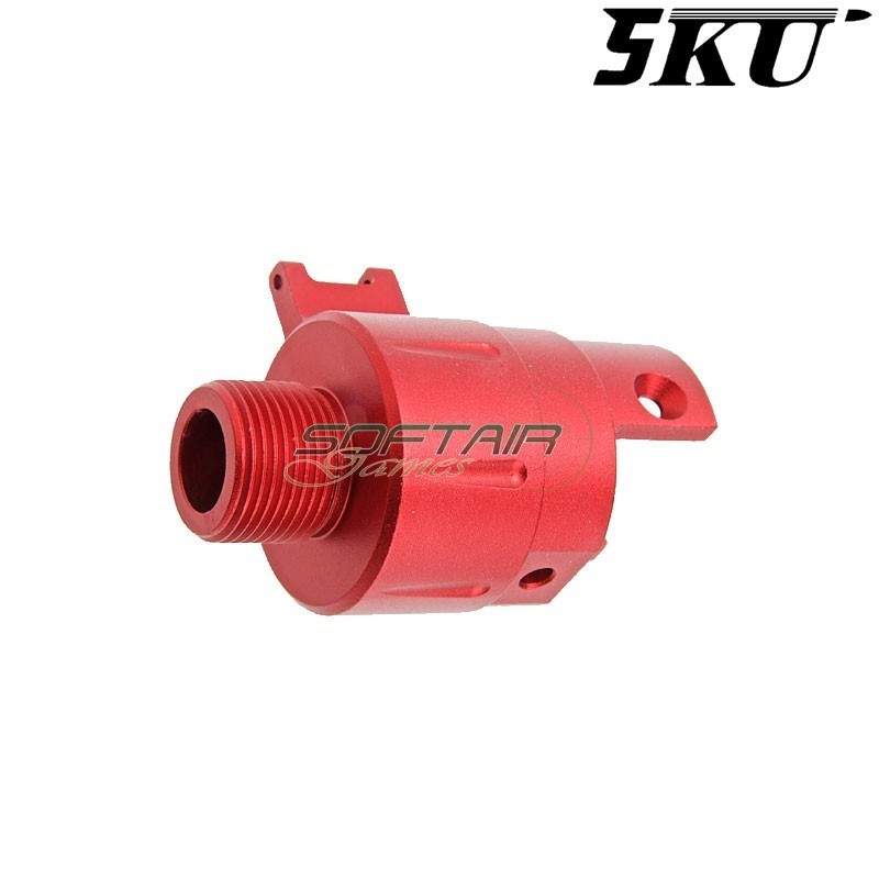 Silencer Adapter Kit RED for AAP-01 pistol 5KU (5ku-abaap-006-rd)