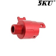Kit adattatore silenziatore RED per pistola AAP-01 5KU (5ku-abaap-006-rd)