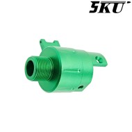 Silencer Adapter Kit GREEN for AAP-01 pistol 5KU (5ku-abaap-006-gn)