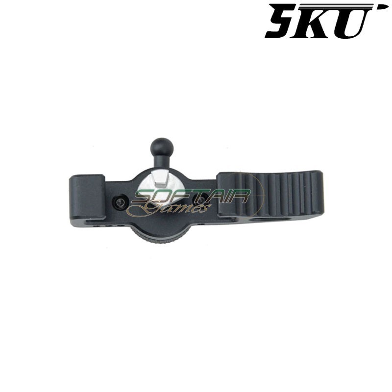 Selector switch charge handle BLACK Type 2 for AAP-01 pistol 5KU (5ku-abaap-012-bk)