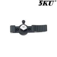 Selector switch charge handle BLACK Type 2 for AAP-01 pistol 5KU (5ku-abaap-012-bk)