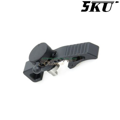 Leva armamento e selettore BLACK Type 2 per pistola AAP-01 5KU (5ku-abaap-012-bk)
