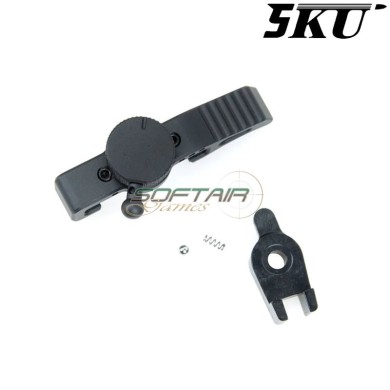 Selector switch charge handle BLACK Type 2 for AAP-01 pistol 5KU (5ku-abaap-012-bk)