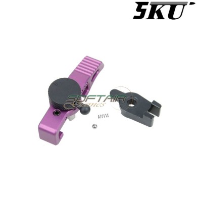 Selector switch charge handle PURPLE Type 2 for AAP-01 pistol 5KU (5ku-abaap-012-pu)