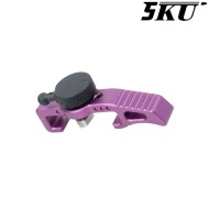 Selector switch charge handle PURPLE Type 2 for AAP-01 pistol 5KU (5ku-abaap-012-pu)