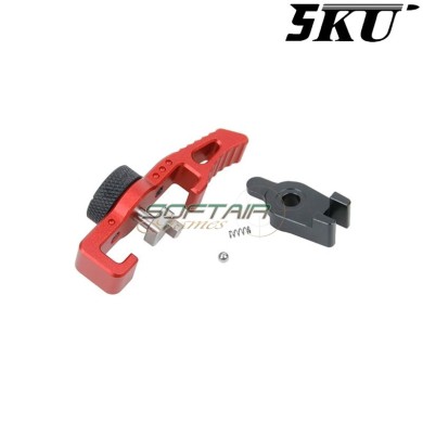 Leva armamento e selettore RED Type 2 per pistola AAP-01 5KU (5ku-abaap-012-rd)