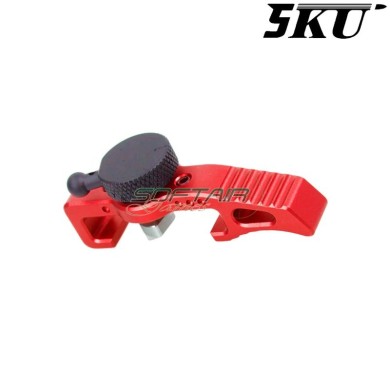 Leva armamento e selettore RED Type 2 per pistola AAP-01 5KU (5ku-abaap-012-rd)