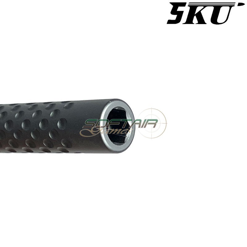 Outer barrel ZEV Style TITANIUM GREY for pistol G19x / G45 5KU (5ku-gbefg003-tg)