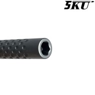 Canna esterna ZEV Style TITANIUM GREY per pistola G19x / G45 5KU (5ku-gbefg003-tg)