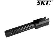 Canna esterna ZEV Style BLACK per pistola G19x / G45 5KU (5ku-gbefg003-bk)