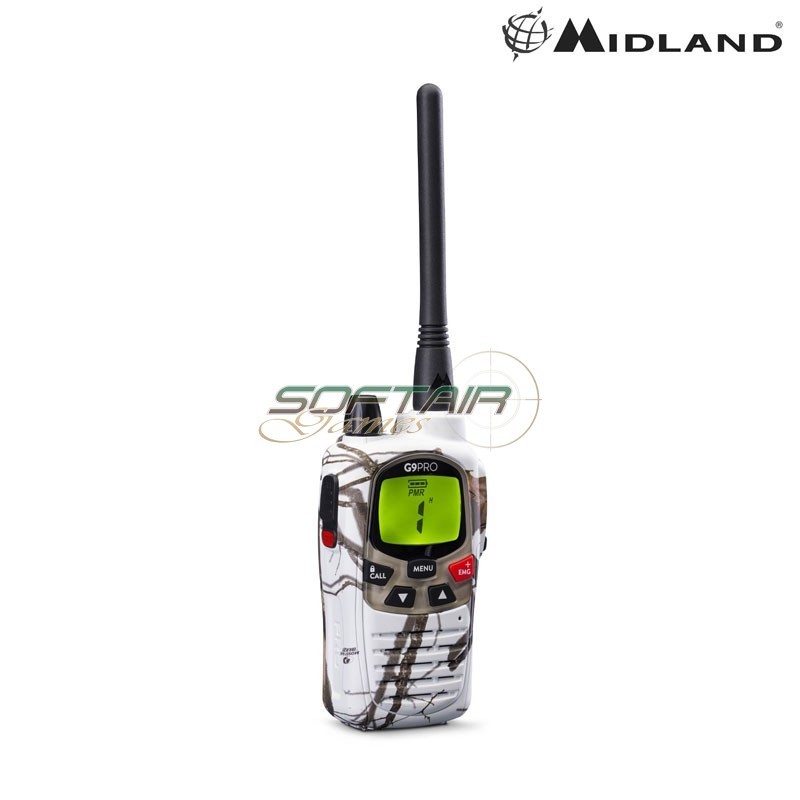 Radio G9 Pro White Storm Bibanda PMR 446 / LPD Midland (c1385.08)