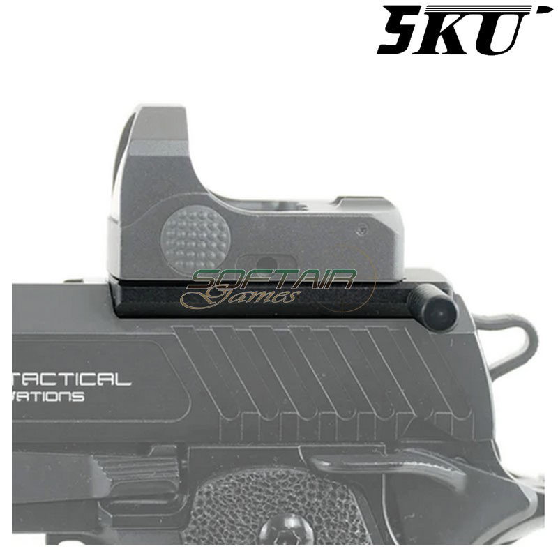 Mount RMR / Docter con leva di armamento per JW3 R601 5KU (5ku-gb-538-bk)