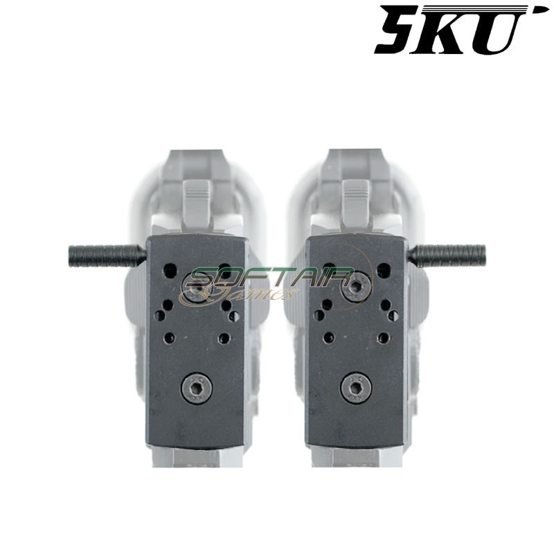 Mount RMR / Docter con leva di armamento per JW3 R601 5KU (5ku-gb-538-bk)