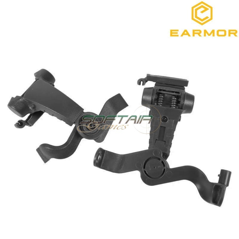 Helmet adapter COYOTE BROWN Tactical arm M16C for M32H Earmor (ea-m16c-cb)