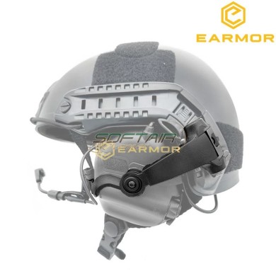 Helmet adapter BLACK Tactical arm M16C for M32H Earmor (ea-m16c-bk)