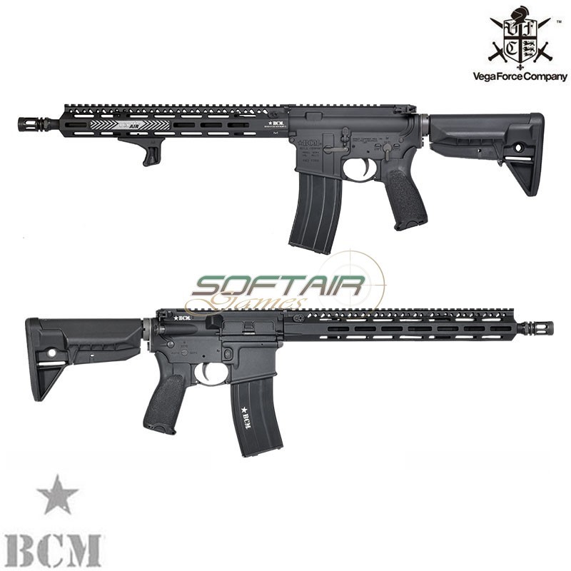 Fucile a gas NEW Ver. M4 BCM MCMR 14.5 GBBR scarrellante NERO Vfc (vf2-lbcm_mcmr_m-bk01)