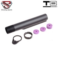 Buffer Tube Set per MWS M4 GBB T8 SP System (t8-ms-6ps)