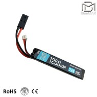 Batteria LiPo connettore Mini Tamiya 7.4v X 1250mah 20c Stick type BlueMax-Power® (bmp-7.4x1250-stick)