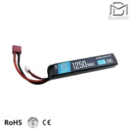Batteria LiPo connettore DEANS 11.1v X 1250mah 20c Stick type BlueMax-Power® (bmp-11.1x1250-ds-stk)