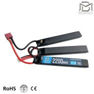 LiPo battery DEANS connector 11.1v X 2200mah 15c CQB type BlueMax-Power® (bmp-11.1x2200-ds-cqb)