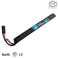 Batteria LiPo connettore Mini Tamiya 7.4v X 1650mah 20c Slim Stick type BlueMax-Power® (bmp-7.4x1650-ss)