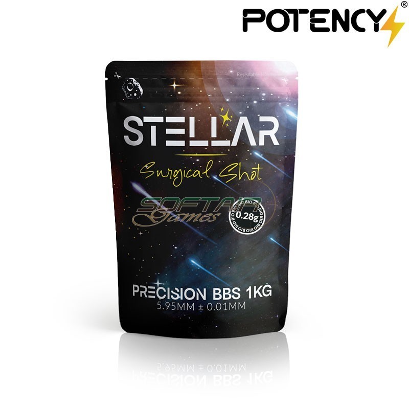 Pallini BIO Natural STELLAR Surgical Shot BLACK 0.28gr Potency® (pty-028biobk)