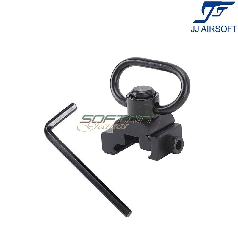 Anello Cinghia QD 20mm BLACK per RMR JJ Airsoft (ja-1718-bk)