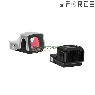 Sight SOLAR Power Mini Red Dot with SRW IB Mount BLACK xForce (xf-xr022blk)