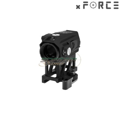 XTSW Red Dot Sight with QD Riser Mount BLACK xForce (xf-xr031blk)