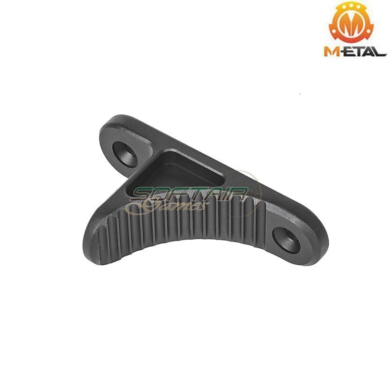 Hand-Stop Angled foregrip BLACK B5 Style LC & Keymod Metal® (me06092-bk-lo)