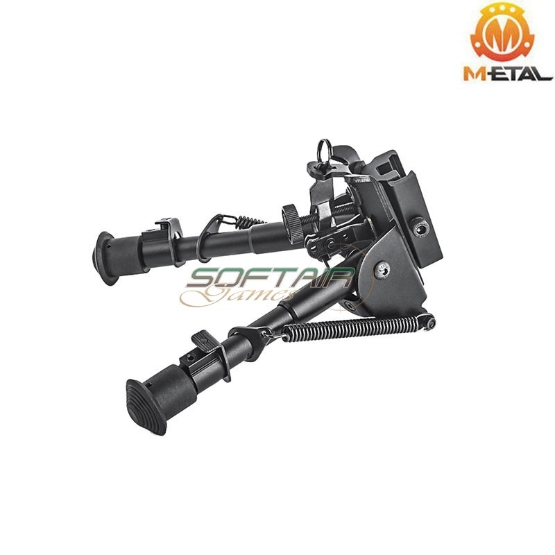 Harris Style Bipod BLACK for 20mm Weawer Metal® (me07003-bk)
