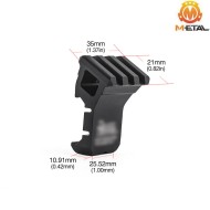 Offset Rail 1 O'Clock DARK EARTH Dan. D. Style Metal® (me08031-de-lo)