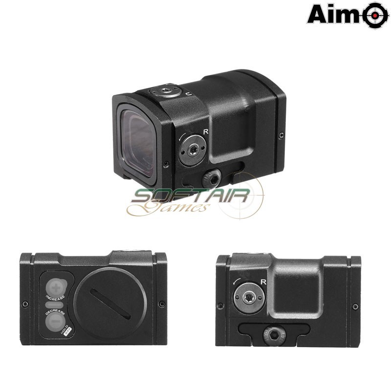 Red Dot RO P-2 Style BLACK Aim-o (ao6011-bk)