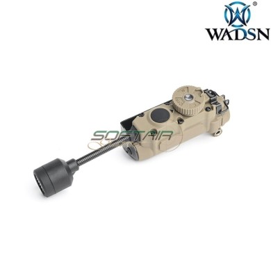 Torcia elmetto DARK EARTH LED/IR Flashlight Wadsn (wd05001-t)