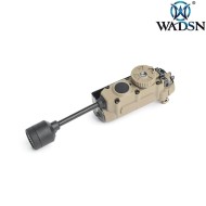 Helmet flashlight DARK EARTH LED/IR Flashlight Wadsn (wd05001-t)