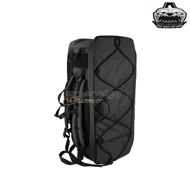 Valigia multiuso 75cm Mod.A BLACK trasporto a zaino TheBlackShips (tbs-075-bk)